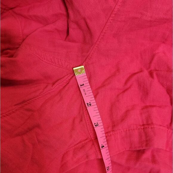 OLD NAVY pink textured gauze high‎ rise 5" inseam pull on shorts 4X - Picture 10 of 12